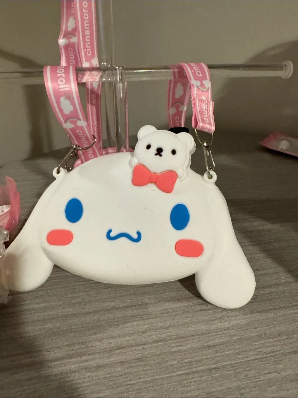 Sanrio Cinnamoroll Crossbody Bag & Gachapon